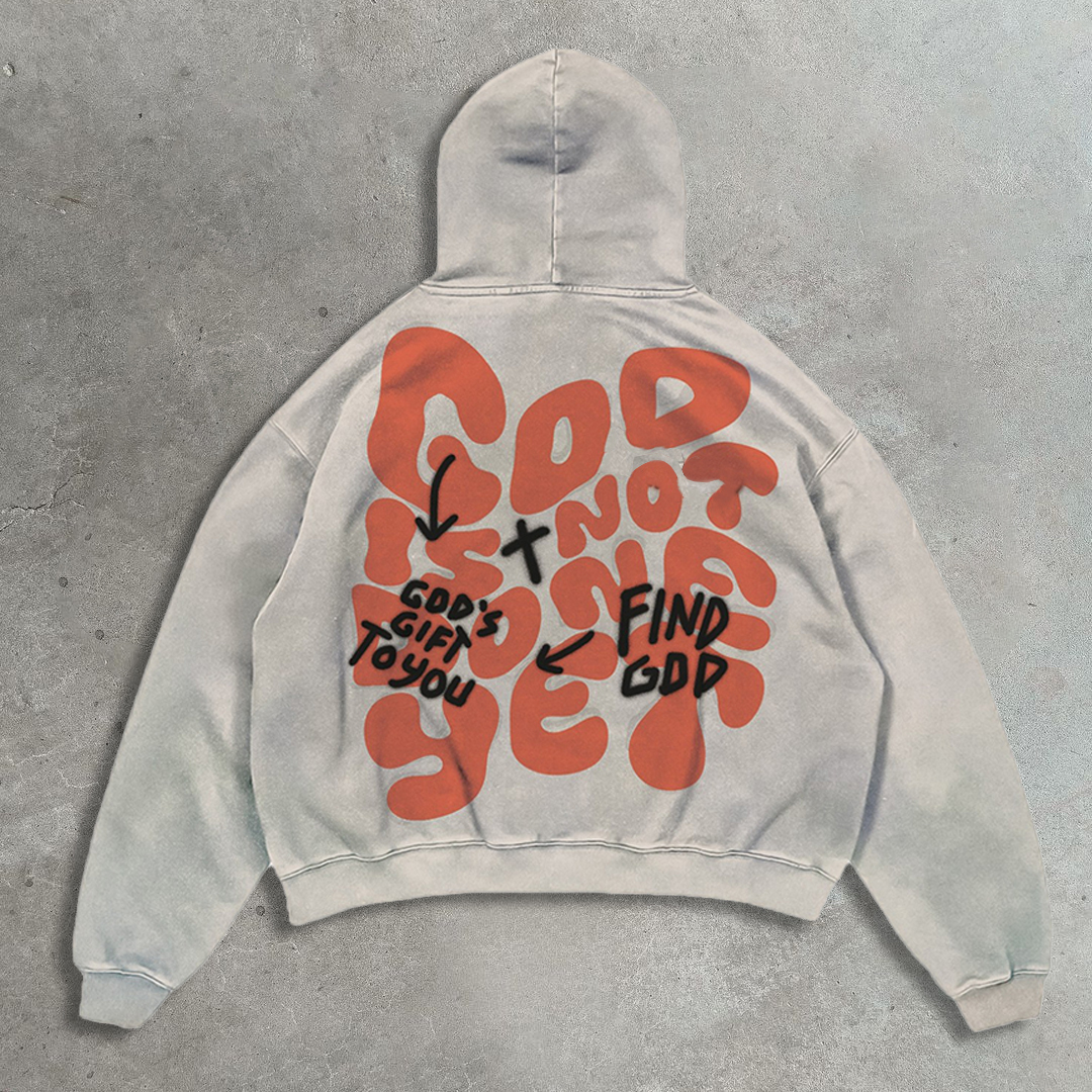 God casual street hoodie