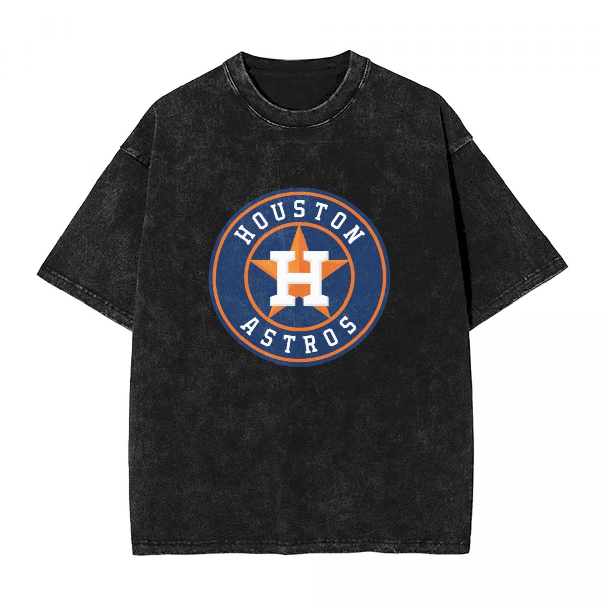 Houston Astros Logo Men's Oversized Streetwear Tee Shirts