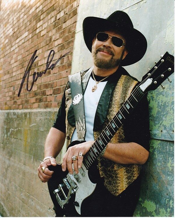 HANK WILLIAMS JR. Signed Autographed Photo Poster painting