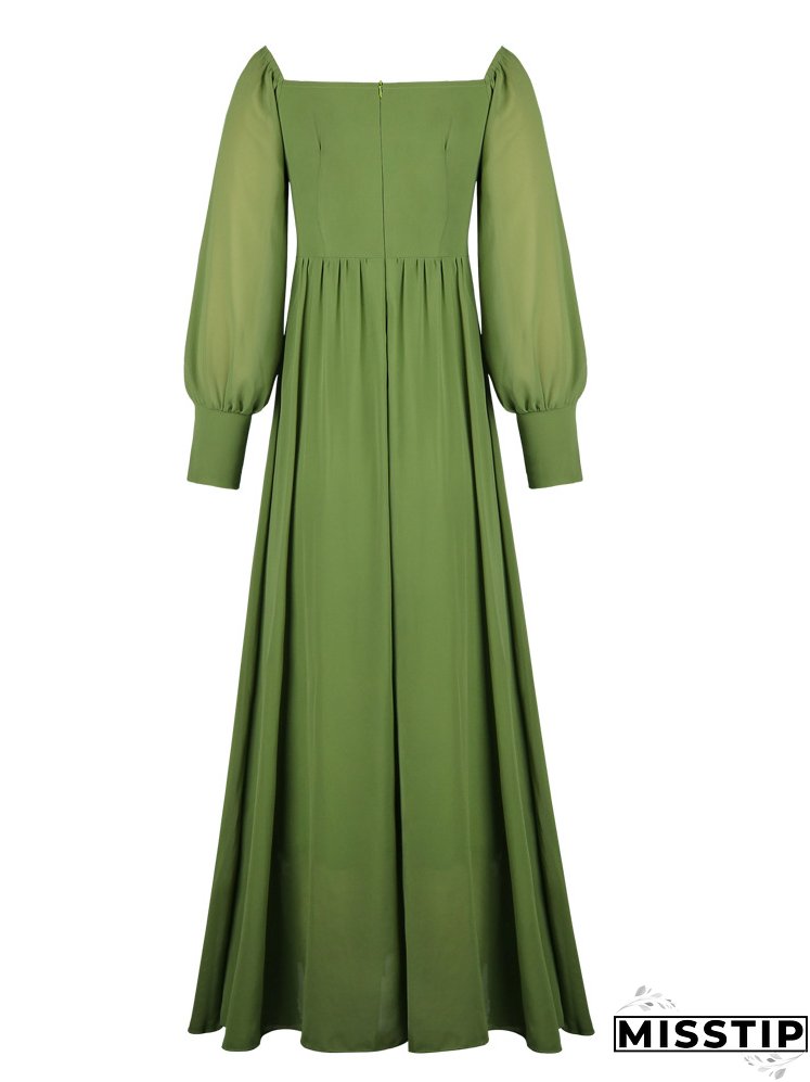 Temperament Fashion Sexy Chiffon Simple Evening Dresses