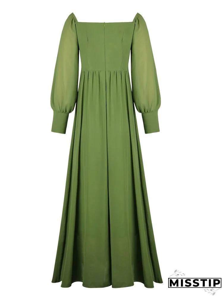 Temperament Fashion Sexy Chiffon Simple Evening Dresses