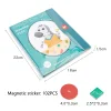 🎁Montessori Magnetic Book Fraction Puzzle For Children