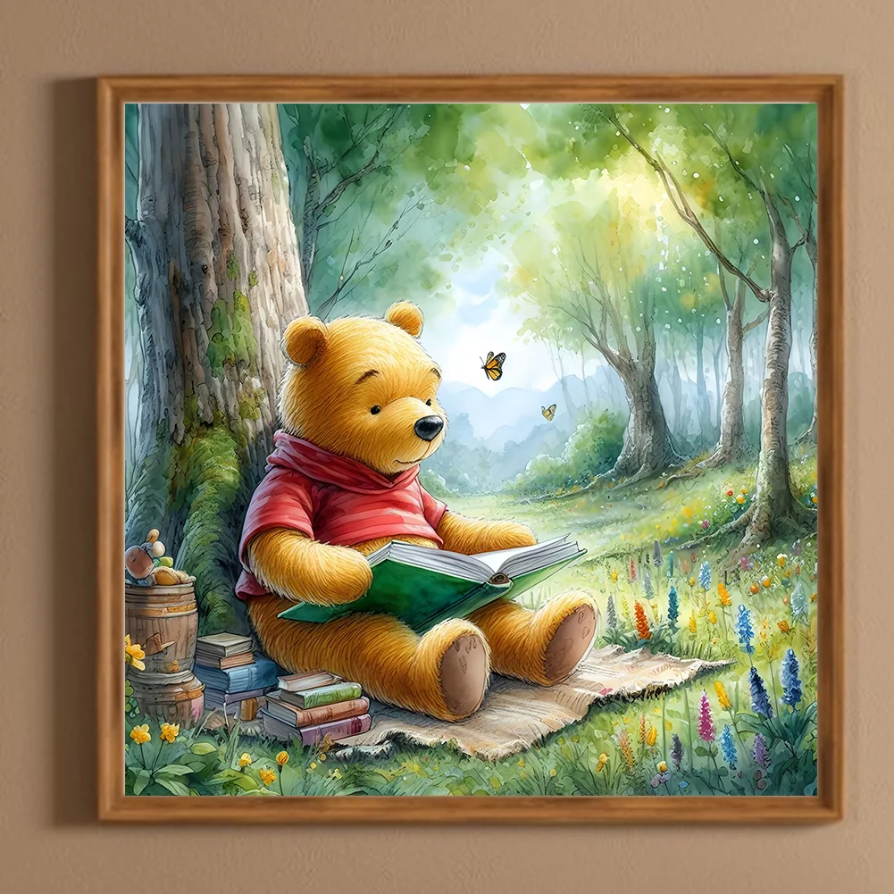 Diamond Painting - Full Round Drill - Winnie the Pooh(Canvas|40*40cm)