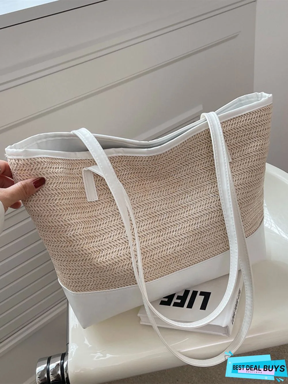 Casual portable large-capacity holiday beach bag