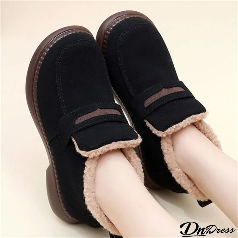 Women's Plush Thickened Lightweight Winter Cotton Boots