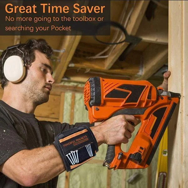 2 Pack Tool Belt Magnetic Wristband