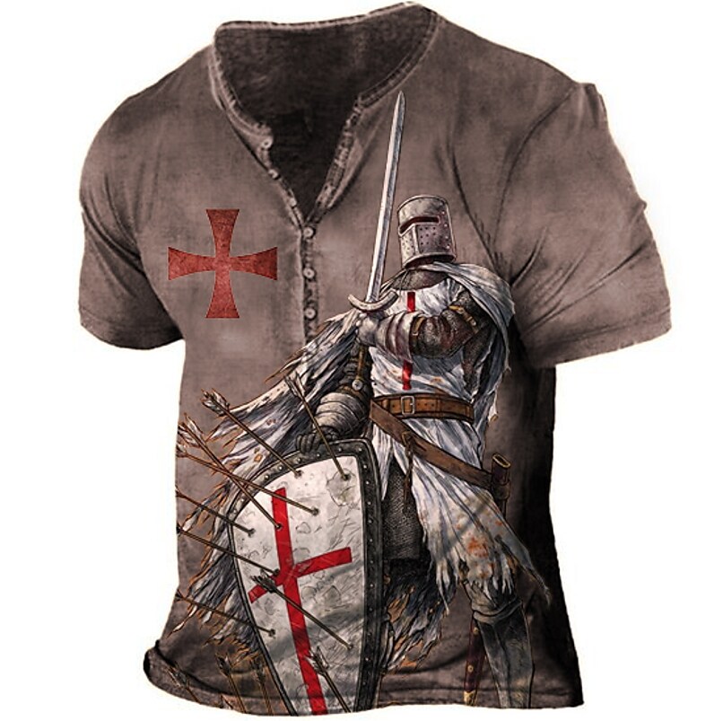 templar cross t shirt