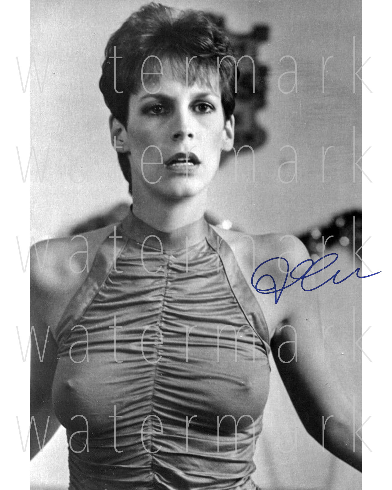 Jamie Lee Curtis signed Sexy Hot 8x10 Photo Poster painting poster picture art autograph RP