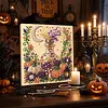 Halloween Bead Art DIY Pearl Painting Kit with Frame 20x20cm(medicine)