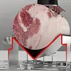 💥Grande vente 50% de r&eacute;duction💥 Trancheuse &agrave; viande surgel&eacute;e manuelle