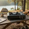 Portable Gas Stove Camping Stove Adjustable Cassette Furnace Camping Accessories