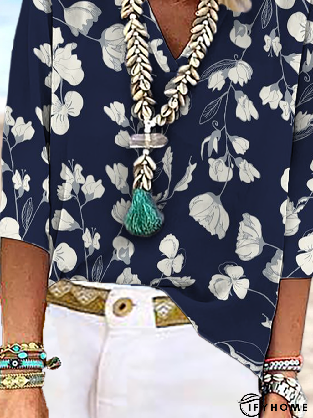 Floral Casual Top | IFYHOME
