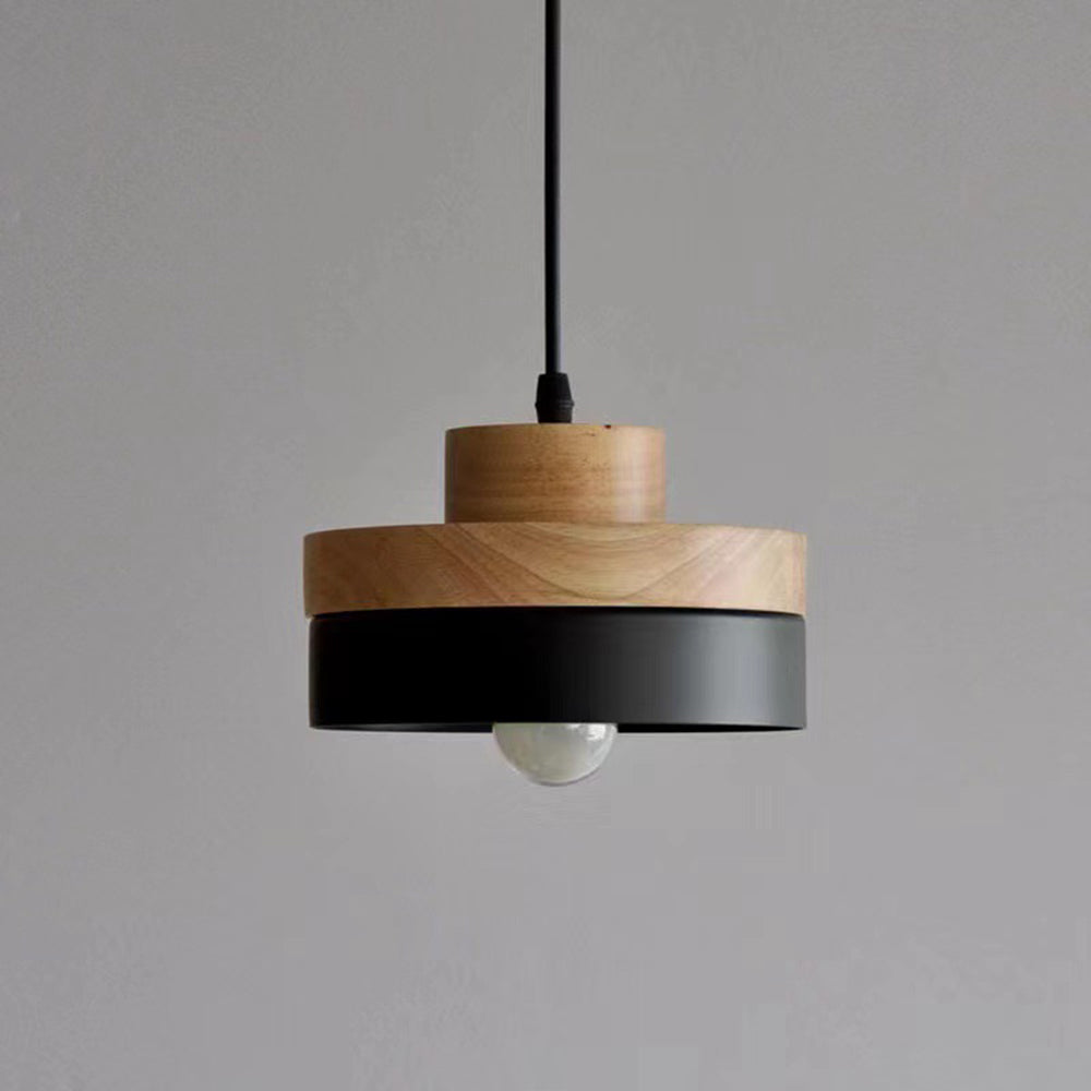 Medieval Solid Wood Pendant Hanging Light