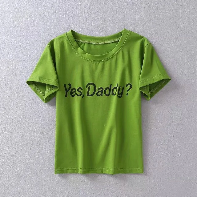 Yes DADDY? Sexy Crop Top