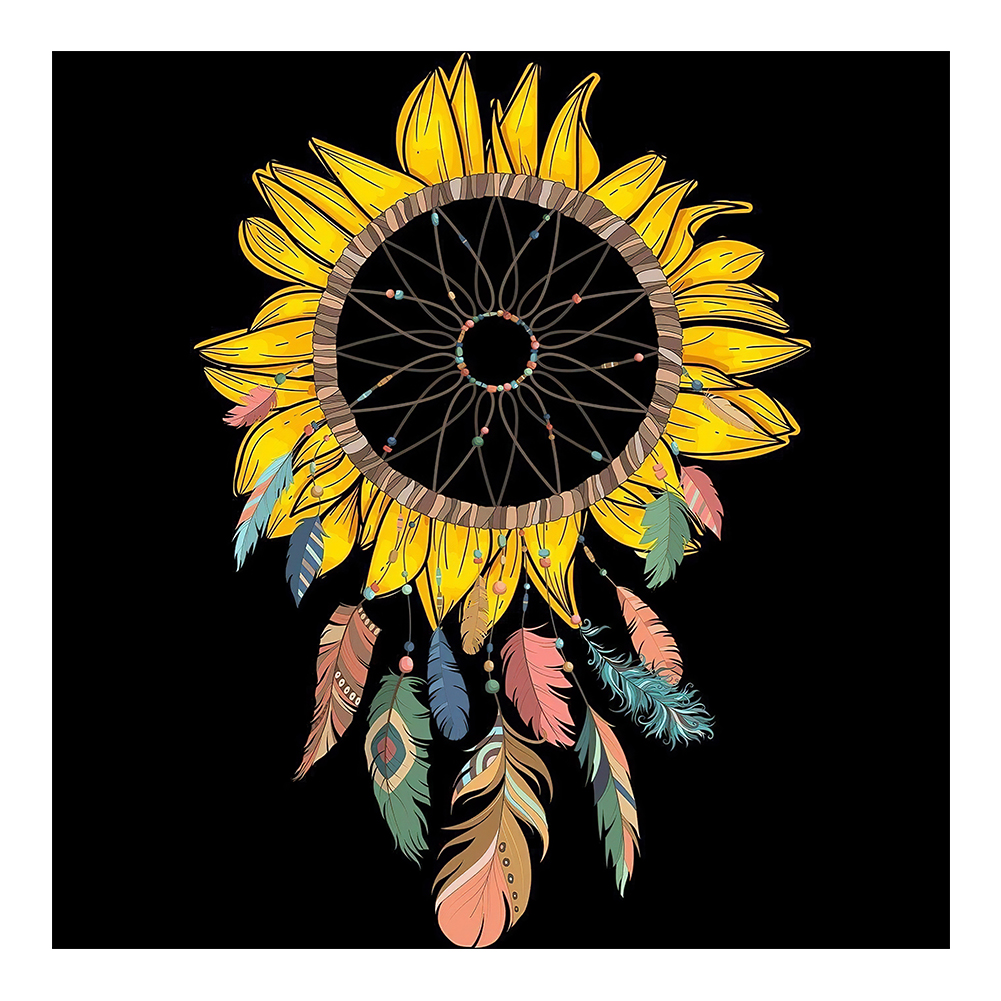 

Sunflower - Round Drill Diamond Painting - 30*30CM, 501 Original