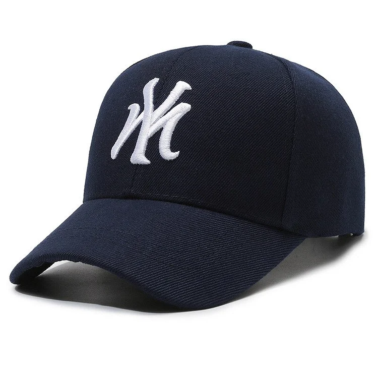100%Cotton MY Letter Embroidery Baseball Cap Spring SummerAdjustable Men Women Caps Outdoor Sport Snapback Hip Hop Caps
