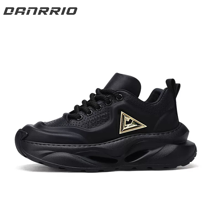 DANRRIO Thick Sole Trend Luxury Leather Leisure Sports Platform Shoes DANRRIO.COM DANRRIO
