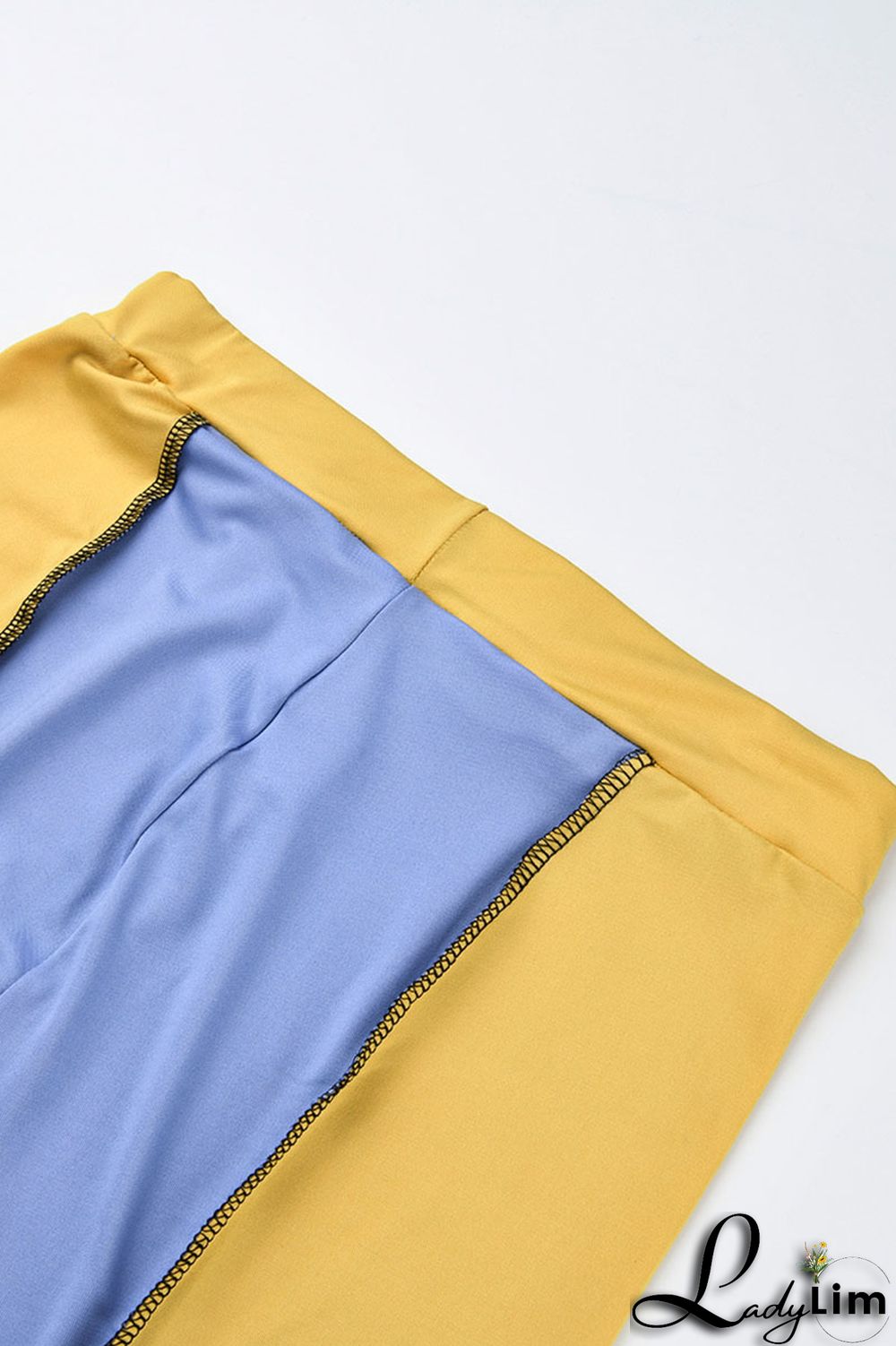 Apricot Sexy Solid Split Joint Mandarin Collar Long Sleeve Two Pieces