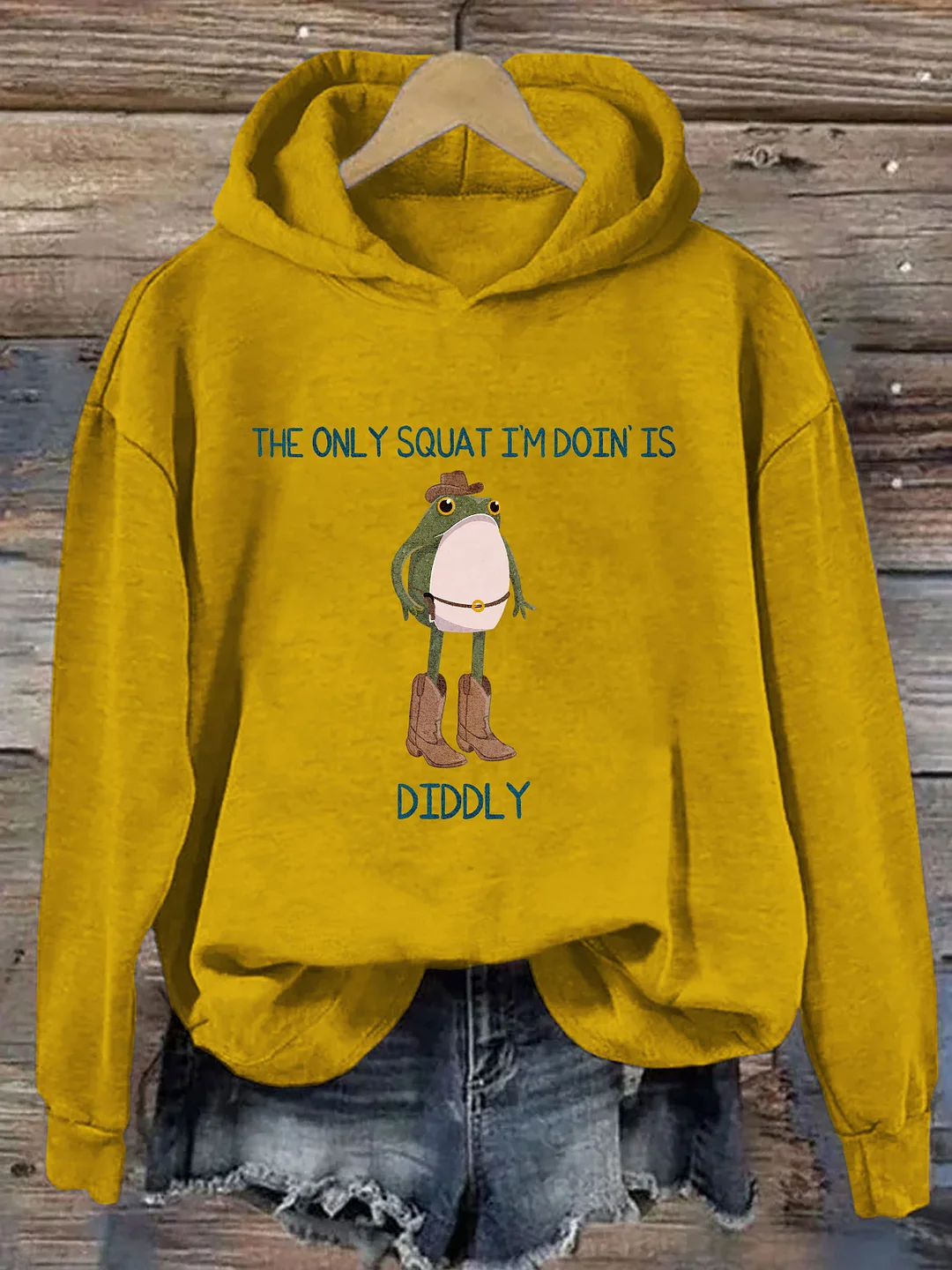 The Only Squat I’M Doin’ Is Diddly Hoodie