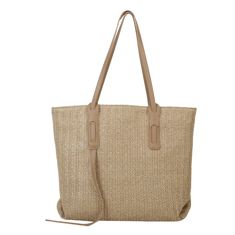 Summer Beach Bags Fashion Hand-Woven Handbags Casual Elegant for Seaside Holiday-Annaletters