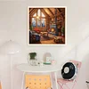 (US Only)Room Printed Cross Stitch Kit 50x50cm DIY 14CT Embroidery Craft Set Home Decor