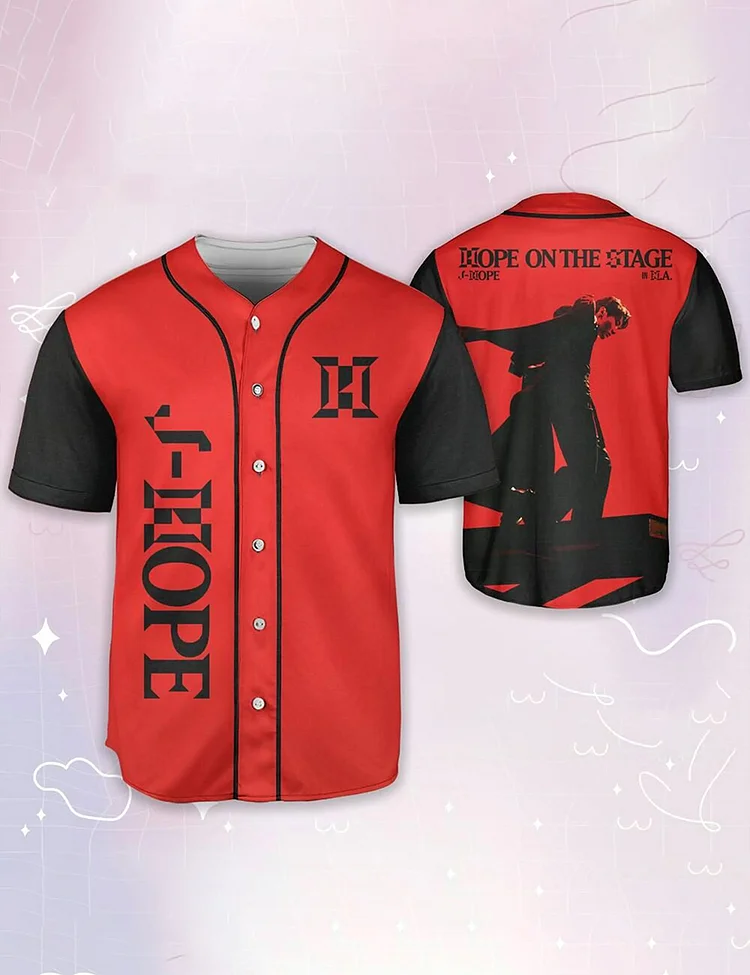 Hope On The Stage Tour 2025 Baseball Jersey