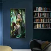 Diamond Painting-DIY Full Round Drill Forest Fairy(30x70cm)