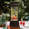 Christmas Carousel Old Man Tree Music Box