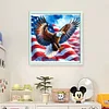 (Stamped/Counted) Flying Eagle-11CT Cross Stitch 40*40cm/15.75*15.75in tapestrymarket