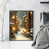 (Stamped/Counted) Snowy - 11CT Cross Stitch 40*50cm