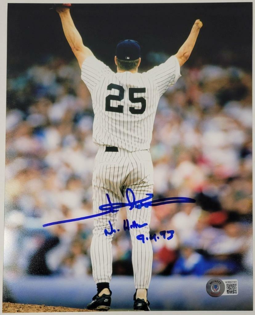 Jim Abbott signed No Hitter