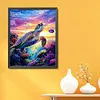 Sea Turtles-11CT Stamped Cross Stitch 40*50cm/15.75*19.69in