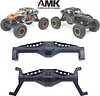 AMK UTB18 Front Rear Portal Axle Housing Aluminum Alloy RC Case for Axial RC Crawler 1/18 UTB18 Capra Unlimited Trail Buggy RTR AXI01002T1 Update Parts