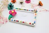 Flower DIY Building Block Photo Frame Kit,Creative Handmade Assembled Photo Frame Handmade Craft Gift Home Tabletop Display Decor 4x6 Inch