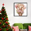 Flower Balloon Bear - Crystal Rhinestone Diamond Painting