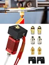 9x Assembled Extruder Hot End MK8 Nozzle for Ender 3 V2 3D Printer