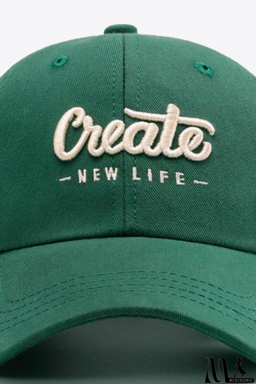 MidiSono - CREATE NEW LIFE Adjustable Cotton Baseball Cap