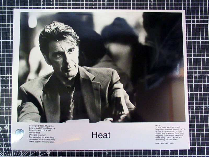 Heat ORIGINAL press Photo Poster painting 8x10 inch Robert De Niro Al Pacino Val Kilmer F