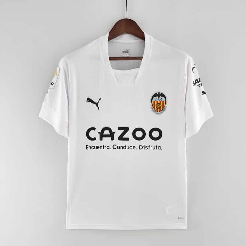 22-23 Valencia Soccer Jersey Home