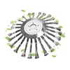 10inch Wire Brush Trimmer Head Universal Derusting Weeding Wheel w/ Adapter Kit