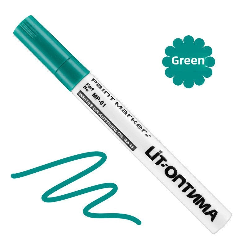 New Low-odor Non-fading Paint Marker Pen Tire Balloon Diy Marking Ceramic Paint Pen Office Cultural Marker