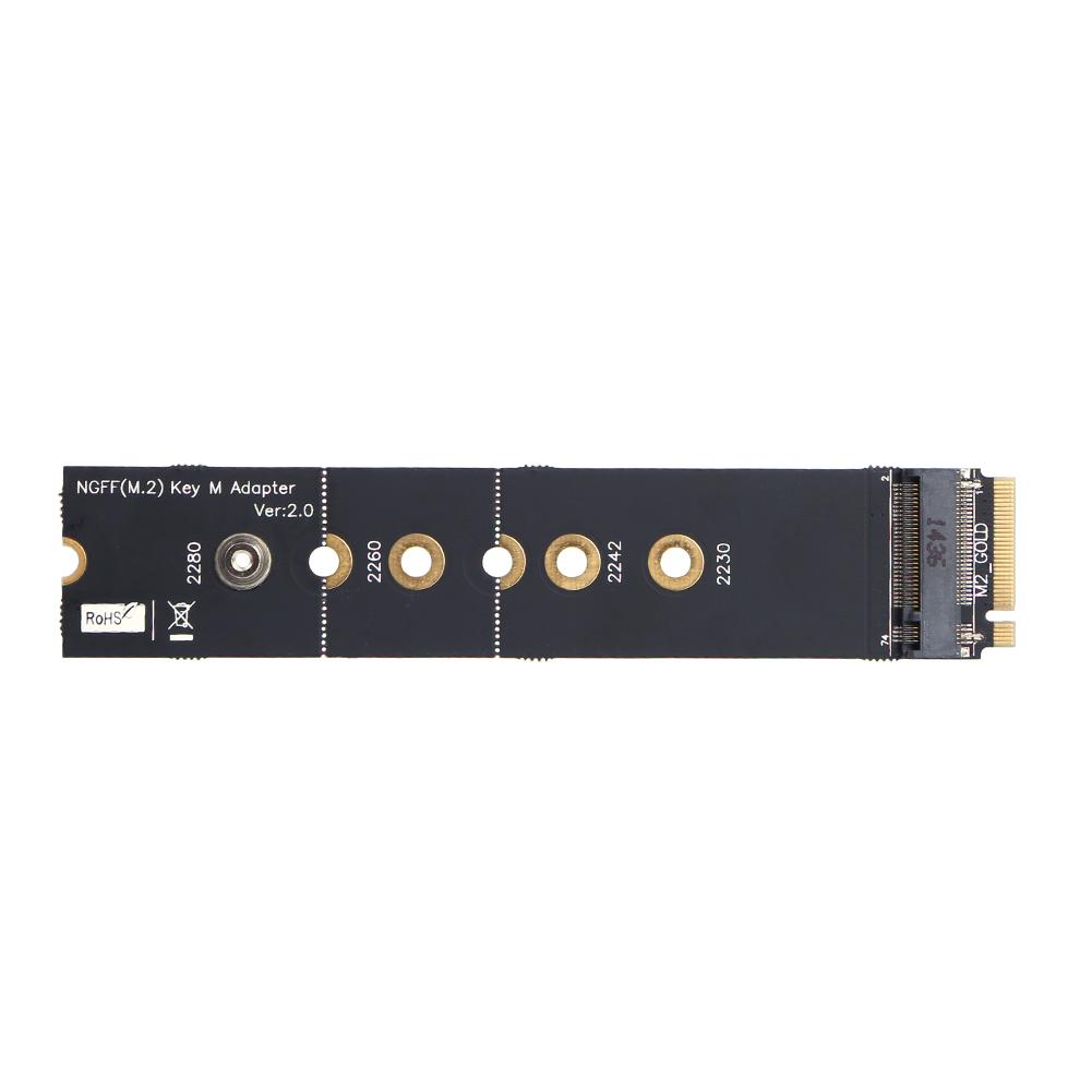 

Flexiable PCB PCI-e M.2 NGFF M Key Extender Adapter Converter with Screws, 501 Original