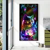 (40*70cm)Cat - Full Round Drill Diamond Painting