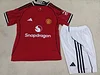 Joyfball 2025/2026 Kids Size Manchester United Home Football Shirt 1:1 Thai Quality