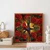Cross-Full Round Diamond Painting 30*30CM