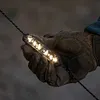 Wind Rope Buckle Light IPX4 Waterproof Warning Light Charging Tent String Lamp