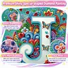 Butterfly Flower J 5D Partial Drill DIY Diamond Painting Kit 30*30cm