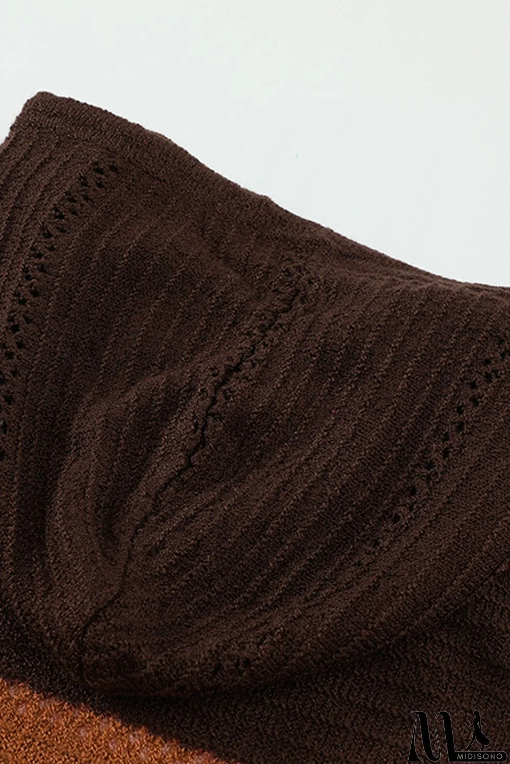 MidiSono - Classic Beach Bonfire Knitted Hoodie