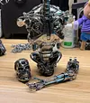 T2 Terminator T-800 Endoskeleton 1/4 Scale Cupronickel Collector's Model
