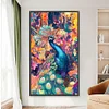 (40*70cm)DIY Full Square Drill Diamond Painting-Peacock
